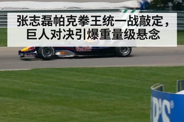 张志磊帕克拳王统一战敲定,巨人对决引爆重量级悬念